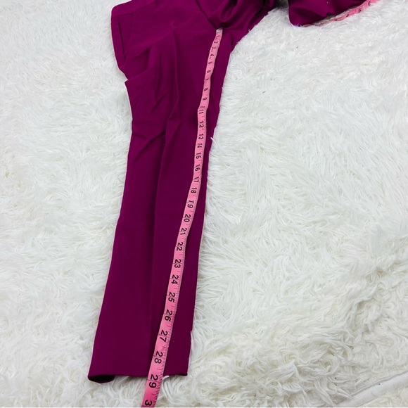 VINCE CAMUTO purple / pink cotton stretch straight dress pants size 0 - Picture 7 of 10